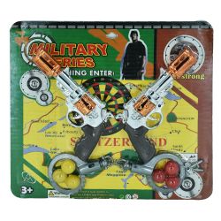 ست هفت تیر سر طلایی